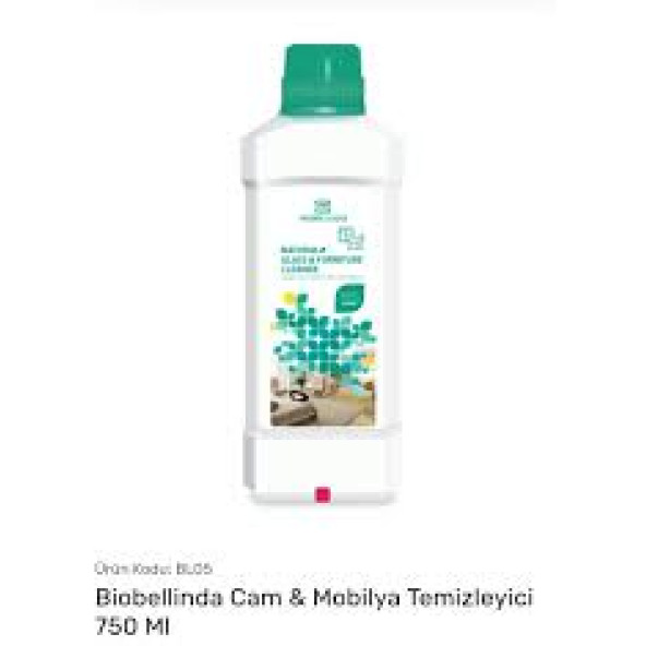 BioBellinda Bıobellinda Cam & Mobilya Temizleyici yeni ambalaj 750ml - Resim 2