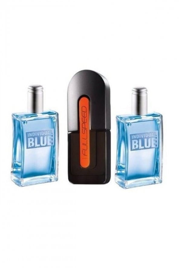 AVON Full Speed 75 Ml Erkek + Individual Blue 2x 100 Ml Erkek Parfüm