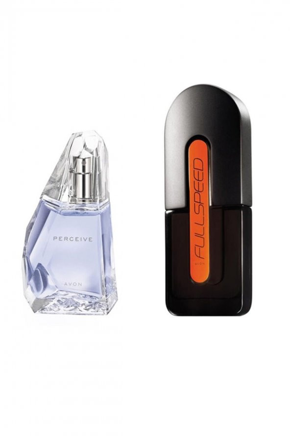 AVON Perceive 50 ml Kadın  + Full Speed 75 ml Erkek Parfüm