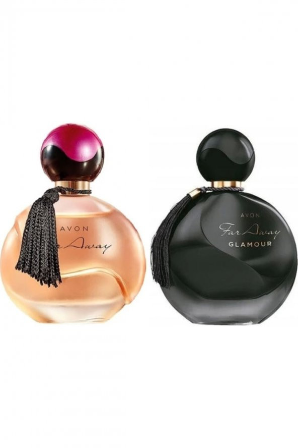 AVON Far Away Kadın Parfüm 50 ml+ Far Away Glamour 2 li Set Parfüm