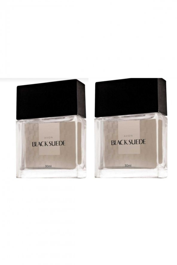 AVON Black Suede Edt 30 Ml Erkek Parfümü 2 Li Paket