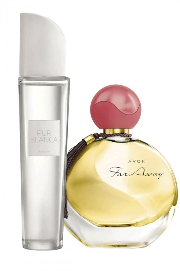 AVON Pur Blanca Edt - Far Away Edp Kadın Parfüm Seti