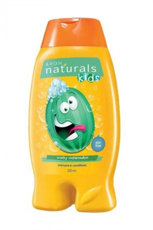 AVON Naturals Kids Karpuz Kokulu Göz Yakmayan Şampuan & Saç Kremi 250 Ml - 2