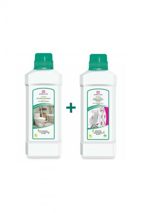 BioBellinda Wc Banyo Ve Duşakabin Armatür Temizleyici 2li Paket 1000ml X 2 Adet