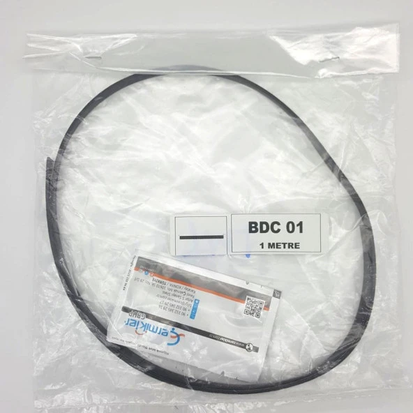 Contacall Yapışkanlı Şerit Mıknatıs Magnet Kes Kullan  Siyah Genişlik 9 mm Kalınlı 1,8 mm 1 Metre - Resim 2