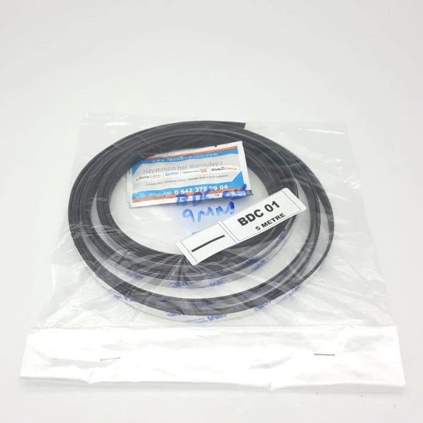 Contacall 5 Metre Yapışkanlı Şerit Mıknatıs  Yumuşak Magnet 10mm genişlik 1.8mm kalınlık - 2