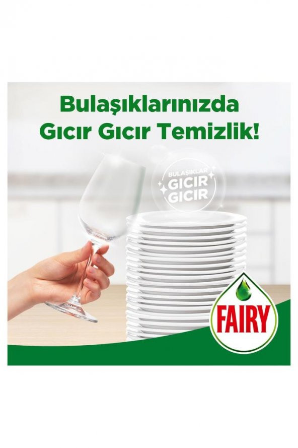 Fairy Temiz & Ferah Sıvı Bulaşık Deterjanı 1500 ml Limon Kokulu - 8