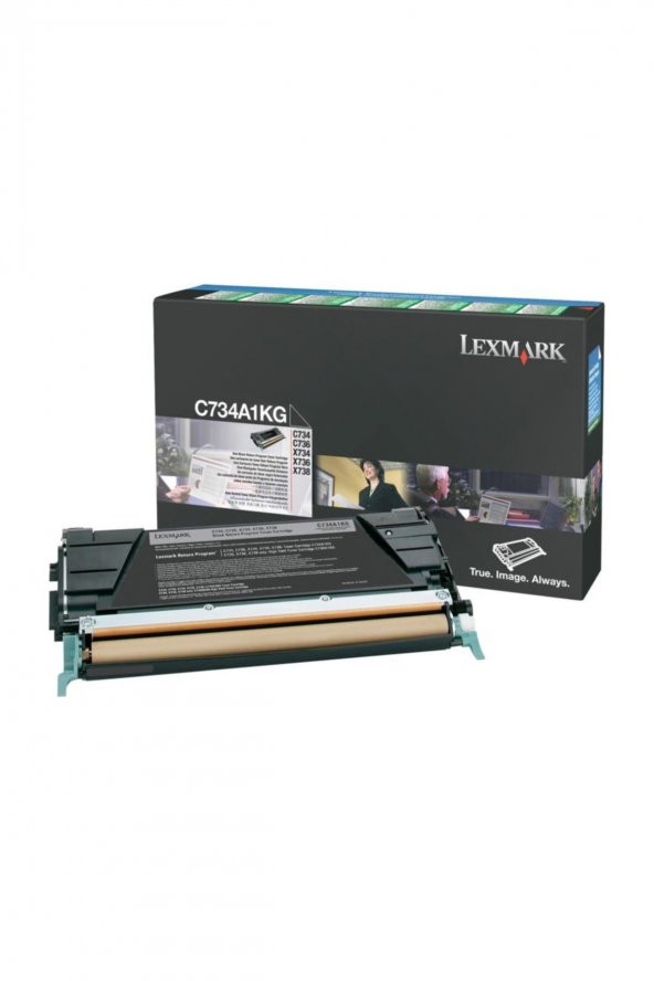 Lexmark Premium® Lexmark C734 Uyumlu Siyah Toner