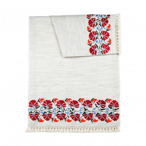 El Dokuma Kumaş Masa Örtüsü - 2