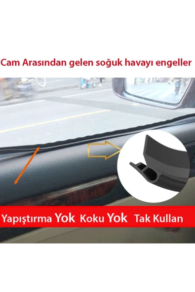 Contacall Oto Cam Arası Ses Soğuk Engelleyici Fitil 4 Metre - 3