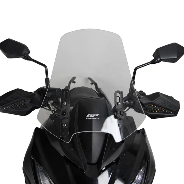 GP Kompozit Kawasaki Versys 650 2015-2018 Uyumlu Ön Cam Füme