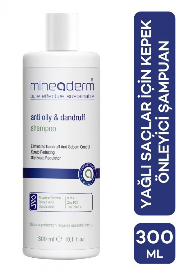 Anti Oily & Dandruff Shampoo Yağlanma ve Kepek Karşıtı Şampuanı