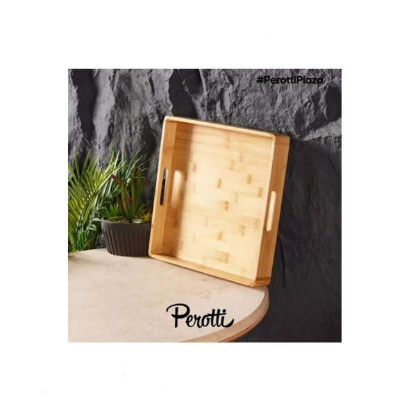 Tepsi Bamboo Kare 32x32cm 14660 8765