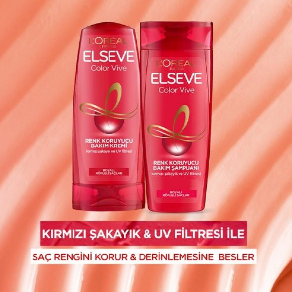 LOréal Paris Elseve Colorvive Renk Koruyucu Bakım Şampuanı 450 ml - 5