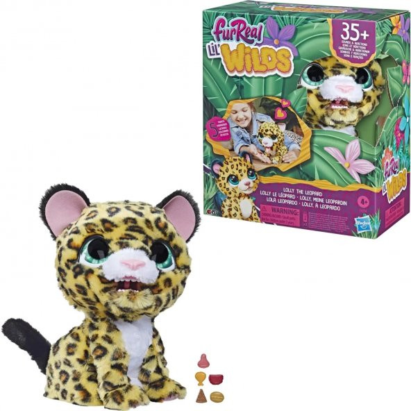 Fur Real Furreal Minik Vahşi Dostum Leopar Lolly - F4394