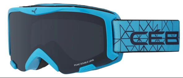 Cebe BIONIC Genç Blue & Cyan Grey Ultra Black Cat.3 Kayak Gözlüğü CBG118 CB.04