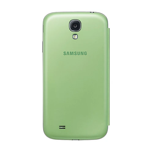 Samsung Galaxy S4 Orjinal Flip Cover Kılıf Yeşil - EF-FI950BGEGWW (Outlet) - Resim 4