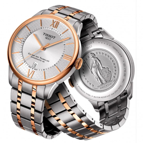 Tissot Chemin Des Tourelles Powermatic 80 T099.407.22.038.01 Otomatik Erkek Kol Saati - 3