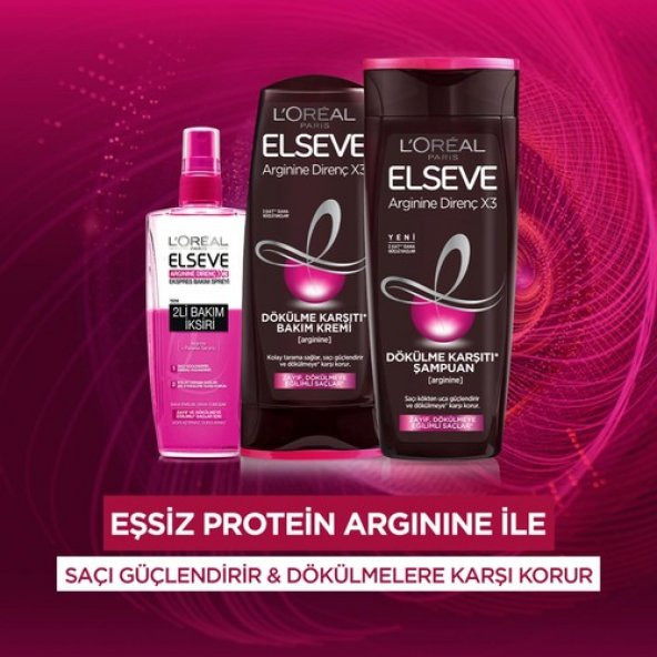 LOréal Paris Elseve Arginine Direnç X3 Dökülme Karşıtı Şampuan 2si 1 Arada 450 ml - 5