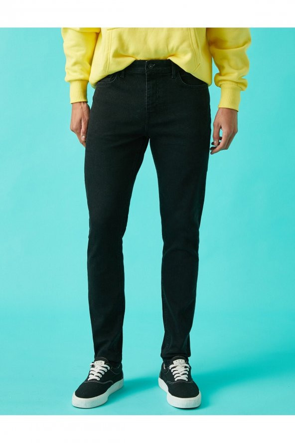 KOTON Erkek Micheal Skinny Fit Jean Pantolon - 3