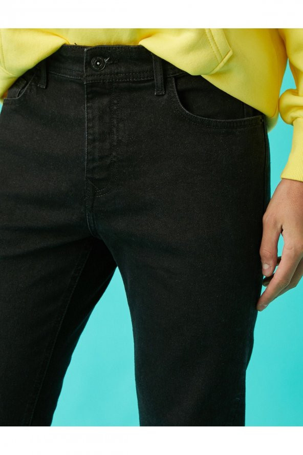 KOTON Erkek Micheal Skinny Fit Jean Pantolon - 5