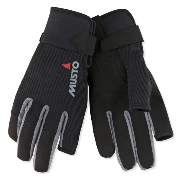 Musto Essential Uzun Parmak Yelken Eldiveni MUS.80101 MUS.BLK