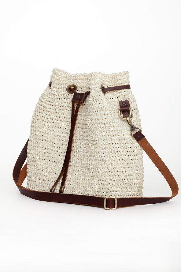 Artı-Artı Dünya Şehirleri Serisi 004 Kadın El Örgü Çanta - 8