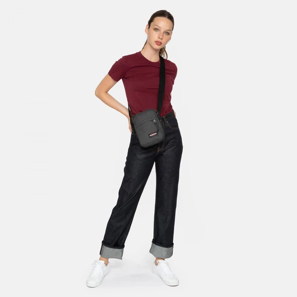 Eastpak THE ONE BLACK DENIM Mini Çanta EK00004577H1 - 2