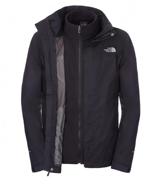 The North Face Evolve II Triclimate 3in1 Erkek Ceket Siyah T0CG55JK3 - 2