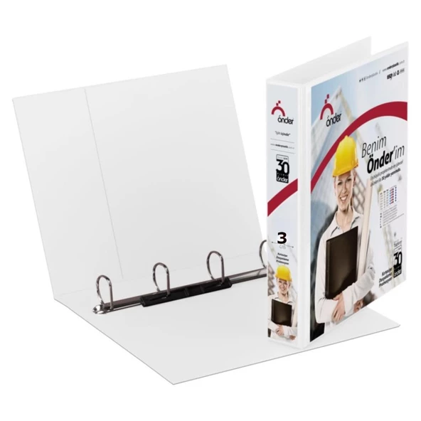 Önder A4 PVC Halkalı Firma (Sunum) Klasörü 3cm 4 Halka 2013 - 5