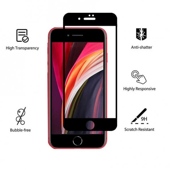 Apple iPhone SE 2020 Zore Dias Cam Ekran Koruyucu - 6