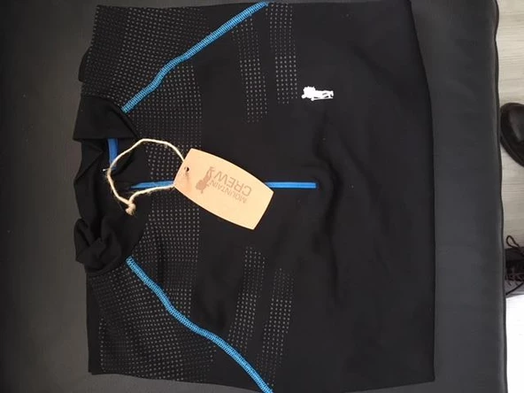 Mountain Crew Mountaineer Fermuarlı Erkek T Shirt MCI5617 - Resim 2