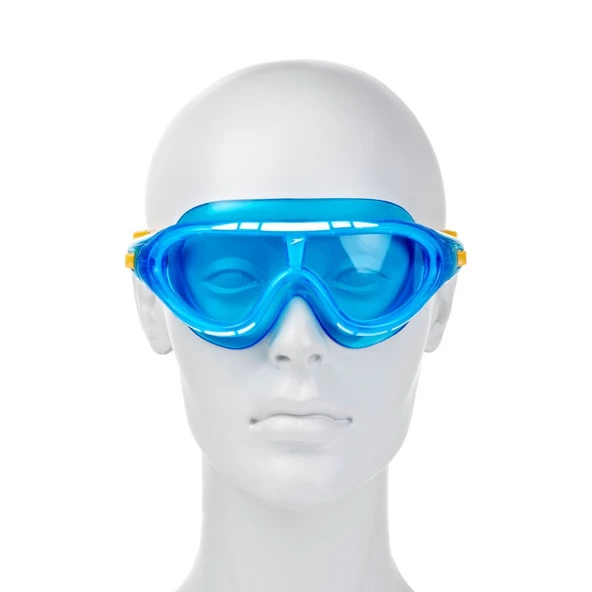 Speedo Rift Şeffaf Çocuk Yüzme Gözlüğü Sarı Yeşil Sp8012138434 - Resim 5