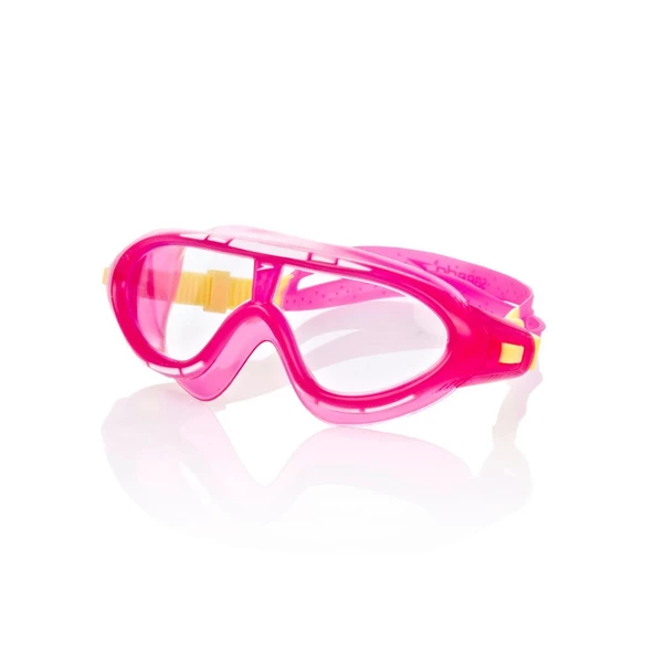 Speedo Rift Şeffaf Çocuk Yüzme Gözlüğü Sarı Yeşil Sp8012138434 - Resim 2