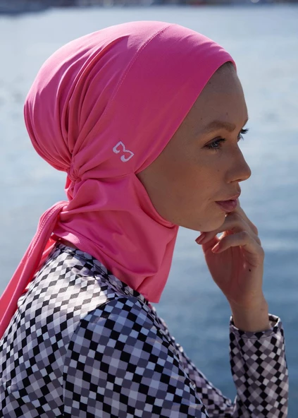 Pembe Deniz Tesettür Bonesi - 3