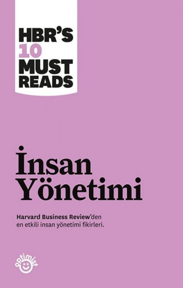 İnsan Yönetimi Optimist Yayın Dağıtım Harvard Business Review Ocak 2021 Türkçe Ciltsiz