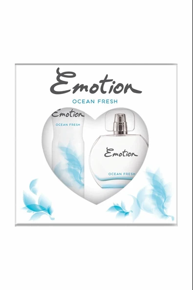 Emotion Ocean Fresh Edt 50 Ml + 150 Ml Deodorant Kadın Parfüm Seti