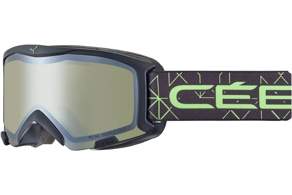 Cebe BIONIC Genç Mat Black Lime Yellow Flash Mirror Cat.1 Kayak Gözlüğü CBG198 CB.08