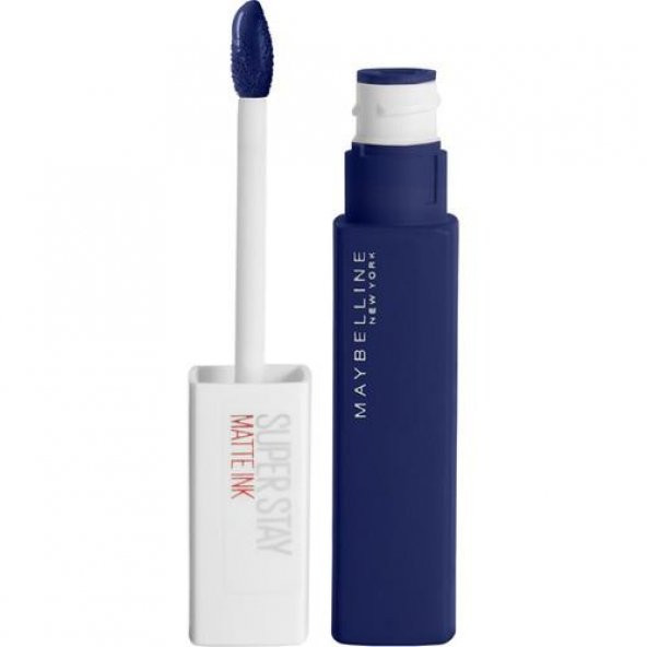 Maybelline New York Super Stay Matte Ink Likit Mat Ruj - 105 Explorer - Lacivert - 3