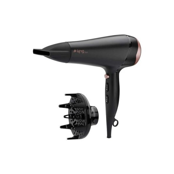 King Ksk 435 Olson 2200 W Saç Kurutma Makinesi Rose