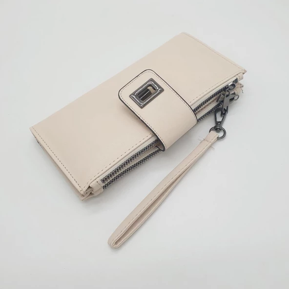El Tutma Saplı ve Kapaklı Model Kadın Cüzdan - 4