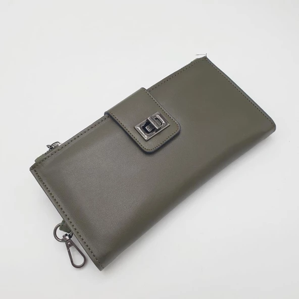 El Tutma Saplı ve Kapaklı Model Kadın Cüzdan - 2