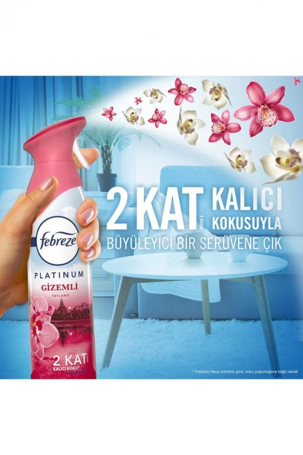 Febreze Hava Ferahlatıcı Sprey Oda Kokusu Gizemli Tayland 300 ml 83709 - 3