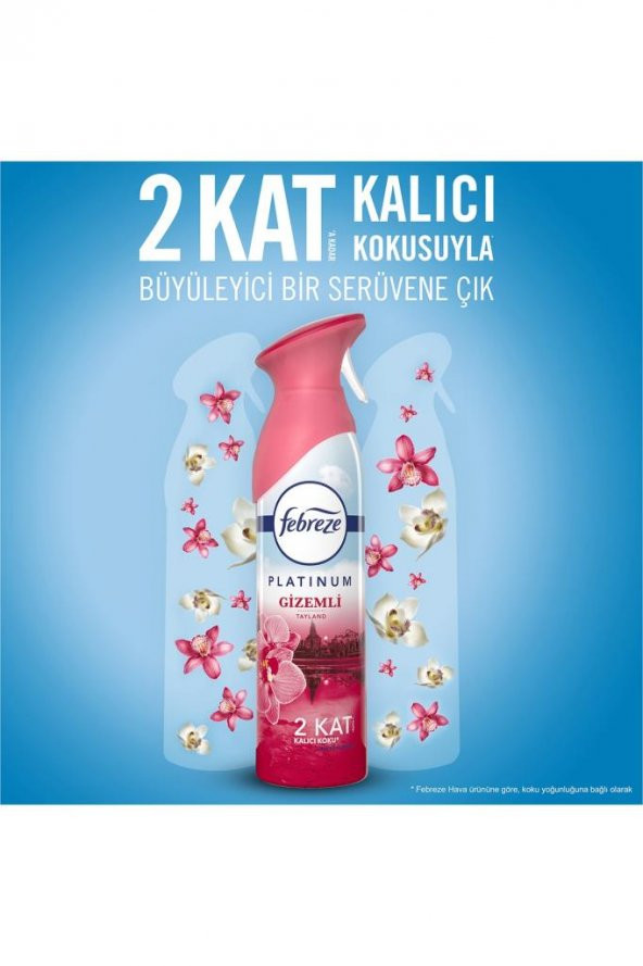 Febreze Hava Ferahlatıcı Sprey Oda Kokusu Gizemli Tayland 300 ml 83709 - 4
