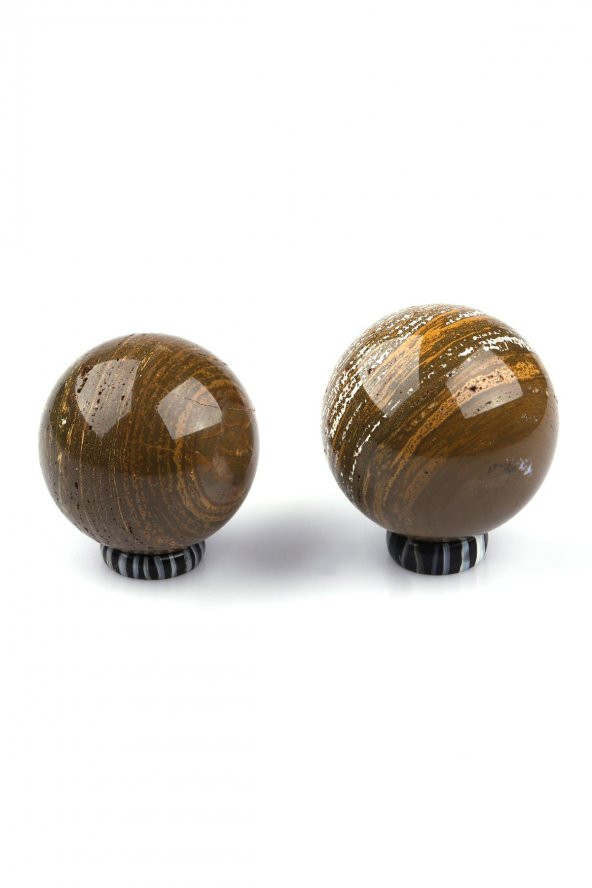 Ocean Jasper Doğal Taş Küre - 2