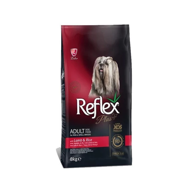 Reflex Plus Kuzu ve Pirinçli Küçük Irk Yetişkin Köpek Maması 8 Kg