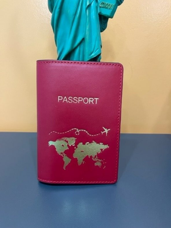 Deri Pasaport Kılıfı
