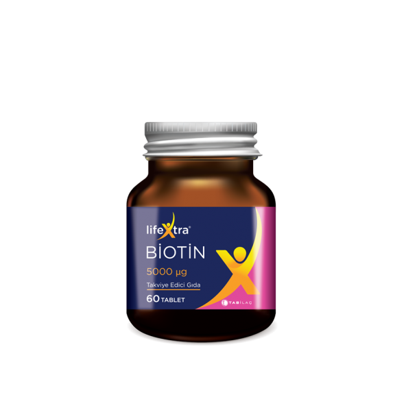 Lifextra Biotin 5000 mg 60 Tablet