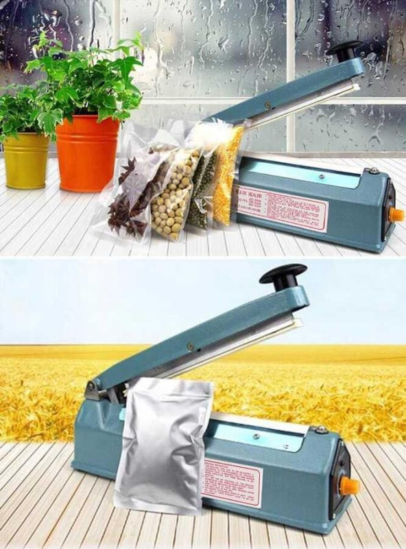 PFS-200M Poşet Ağzı Kapama Yapıştırma Makinası Metal Gövde - 6