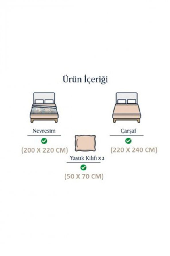 Louis Marie | Tek Kişilik | Pamuk| 3 Parça | Nevresim Takımı | Karen - 5
